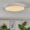 Elmar ceiling light, Panel LED white, 1-light source