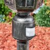 Lignac path light black, silver, 1-light source, Motion sensor