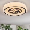 Jalon ceiling light, Panel LED white, 1-light source, Remote control