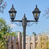 Naofe lamp post, path light black, 2-light sources