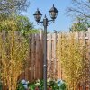 Naofe lamp post, path light black, 2-light sources