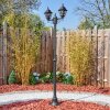 Naofe lamp post, path light black, 2-light sources