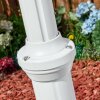 Naofe lamp post, path light white, 3-light sources