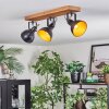 Hagan ceiling light, ceiling spotlight Ecru, black, 3-light sources
