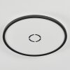 Simonstorp ceiling light, Panel LED black, white, 1-light source