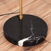 Barcos floor lamp, Arch lamps brass, black, 1-light source, Fabric shade