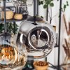 Ripoll hanging light, globe light, pendant light Amber, clear, Smoke-coloured, 6-light sources