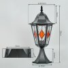 Hongkong pedestal light, path light black, 1-light source