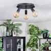 Geira ceiling light, ceiling spotlight black, 3-light sources