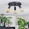 Geira ceiling light, ceiling spotlight black, 3-light sources