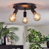 Geira ceiling light, ceiling spotlight black, 3-light sources