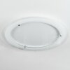 Ipres ceiling light, Panel LED silver, white, 1-light source