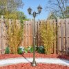 Naofe lamp post, path light brown, gold, 2-light sources