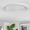 Xarel ceiling light, Panel LED white, 1-light source