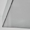 Elmar ceiling light, Panel LED silver, 1-light source