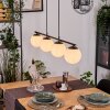Gastor hanging light, globe light, pendant light white, 4-light sources