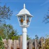 Naofe lamp post, path light white, 1-light source