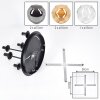 Ripoll ceiling light, globe light Amber, clear, Smoke-coloured, 5-light sources