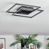 Manor ceiling light LED black, 1-light source, Remote control