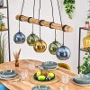 Koyoto hanging light, globe light, pendant light Ecru, black, 5-light sources