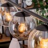 Gastor hanging light, globe light, pendant light Amber, clear, Smoke-coloured, 4-light sources
