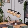 Ripoll hanging light, globe light, pendant light Amber, 4-light sources