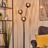 Koyoto globe light, floor lamp Smoke-coloured, 3-light sources