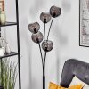 Koyoto globe light, floor lamp Smoke-coloured, 5-light sources