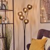 Koyoto globe light, floor lamp Smoke-coloured, 5-light sources