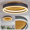 Guine ceiling light LED gold, black, 1-light source
