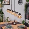 Ripoll hanging light, globe light, pendant light Amber, 5-light sources