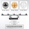 Ripoll hanging light, globe light, pendant light Amber, clear, Smoke-coloured, 5-light sources