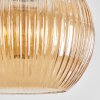 Koyoto hanging light, globe light, pendant light Amber, 8-light sources