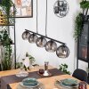 Koyoto hanging light, globe light, pendant light Smoke-coloured, 5-light sources