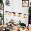 Koyoto hanging light, globe light, pendant light Amber, 5-light sources