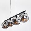 Ripoll hanging light, globe light, pendant light Smoke-coloured, 4-light sources