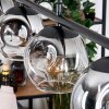 Ripoll hanging light, globe light, pendant light clear, Smoke-coloured, 4-light sources