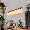 Gastor hanging light, globe light, pendant light white, 5-light sources