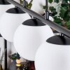 Gastor hanging light, globe light, pendant light white, 5-light sources