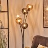 Koyoto globe light, floor lamp Amber, clear, Smoke-coloured, 5-light sources