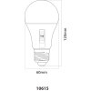 Globo lighting E27 9 Watt 830 Lumen