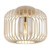 Globo lighting Alfred ceiling light sand-coloured, 1-light source