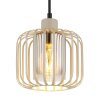 Globo lighting Alfred hanging light sand-coloured, 1-light source