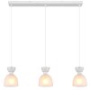 Globo lighting Massey hanging light white, 3-light sources