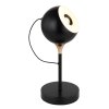 Globo lighting Donovan table lamp LED chrome, black, 1-light source