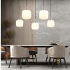 Globo lighting Kladora hanging light matt nickel, 5-light sources