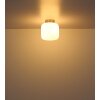 Globo lighting Kladora ceiling light matt nickel, 1-light source