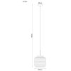 Globo lighting Kladora hanging light matt nickel, 1-light source