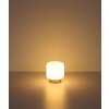 Globo lighting Kladora table lamp matt nickel, 1-light source
