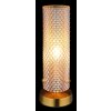 Globo lighting Karolo table lamp gold, 1-light source